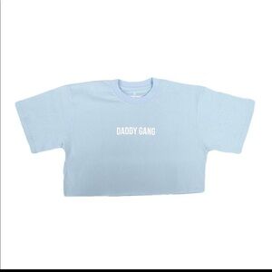 Daddy Gang Solid Cropped Tee | Call Her Daddy | CHD | Barstool Sports | NWT